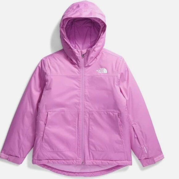 Youth The North Face GIRLS' FREEDOM INSULATED JACKET, Large, Color Dragonfruit - Picture 1 of 6